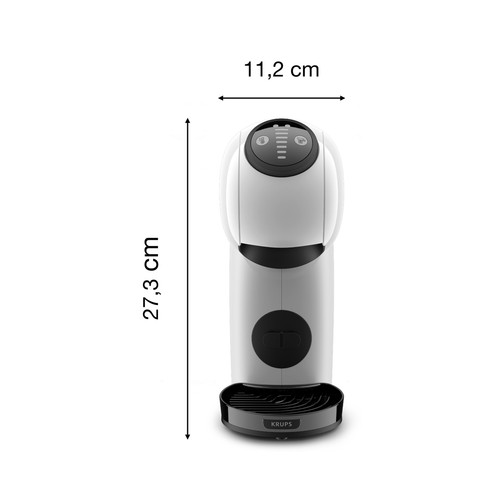 Cafetera de cápsulas DOLCE GUSTO Genio S Krups KP2431AS, automática, 15 bares, deposito de 0.8L.