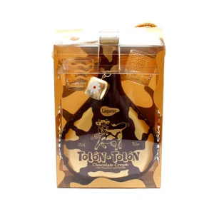 TOLÓN-TOLÓN Crema de chocolate con vainilla y avellanas TOLÓN-TOLÓN botella de 70 cl.