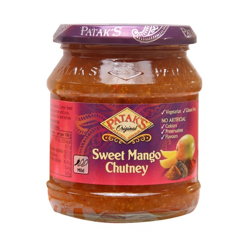 PATAK"S Salsa mango chutney PATAK"S 340 g.