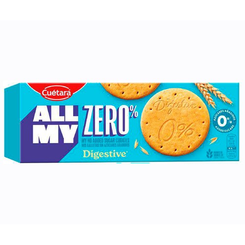 CUETARA Galleta digestive all my 400 g.