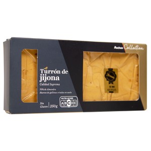Imagen de ALCAMPO GOURMET Turrón blando Indicación Geográfica Protegida Jijona 250 g.