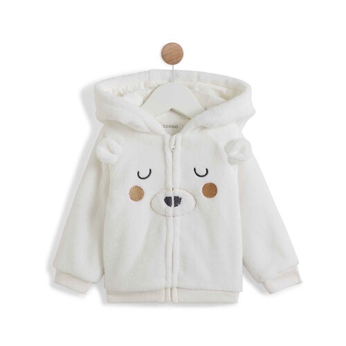 Cardigan Coral Fleece recién nacido IN EXTENSO, talla 68