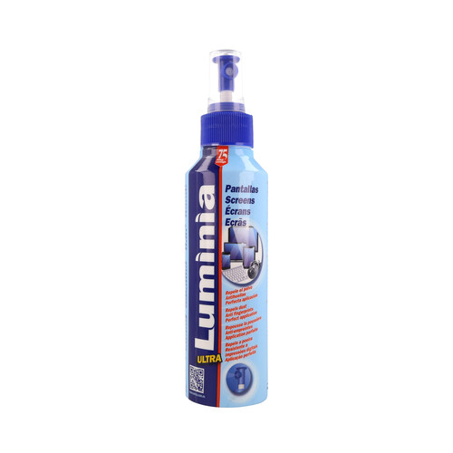 LUMINIA Limpiador en spray para todo tipo de pantallas LUMINIA 250 ml.