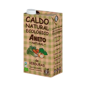 ANETO Natural Caldo de verduras ecológico 1 l.