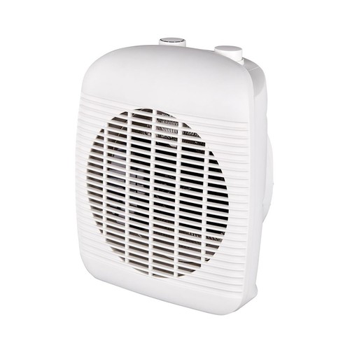 Calefactor QILIVE Q.6112, potencia max: 2000W, termostato regulable, apto para baño.