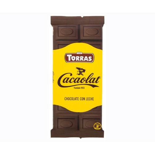TORRAS Chocolate con leche cacaolat 75 gr.