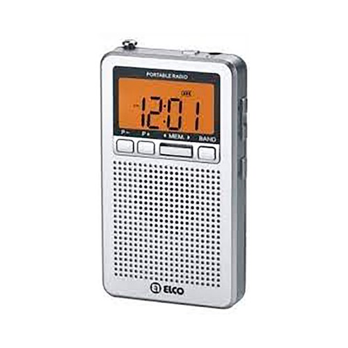 Radio portátil digital ELCO PD-988D altavoz integrado, entrada auxiliar Jack 3,5mm.