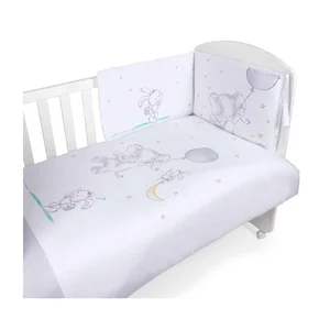 Edredón nórdico para cuna, elefante globo INTERBABY