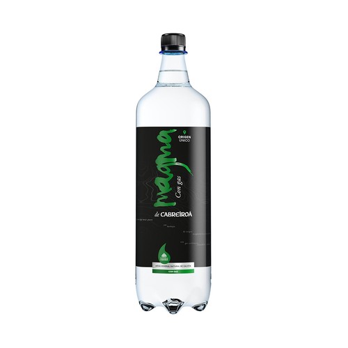 CABREIROA MAGMA  Agua mineral con gas botella de 1 litro