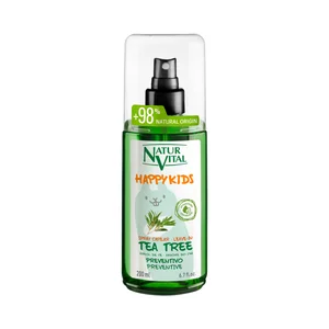 NATUR VITAL Happy kids Champú preventivo en spray, con aceite de arból de té 200 ml.