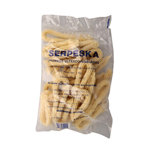 Imagen de SERPESKA Churros ultracongelados con forma de lazo SERPESKA 1000 g.
