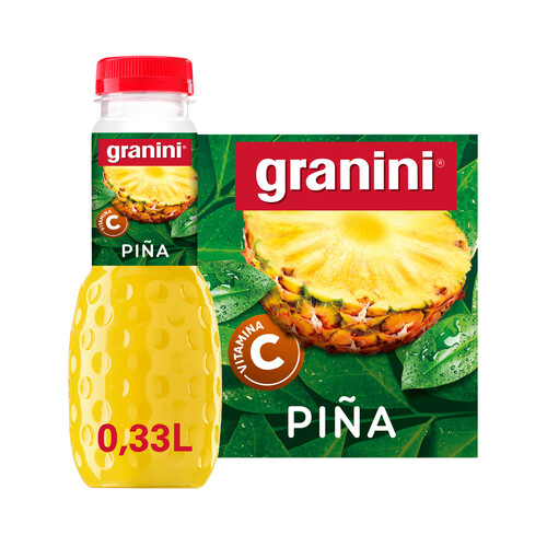 GRANINI Nectar de piña GRANINI 33 cl.