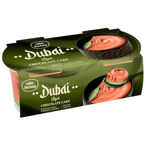REINA Mousse de chocolate al estilo Dubai 2 x 70 g.