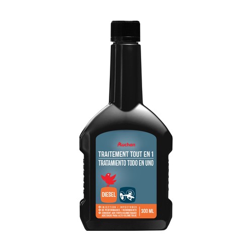Tratamiento para motor diésel todo en 1 300 ml AUCHAN.