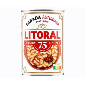 Imagen de LITORAL Fabada Asturiana con selectos embutidos asturianos lata de 850 g.