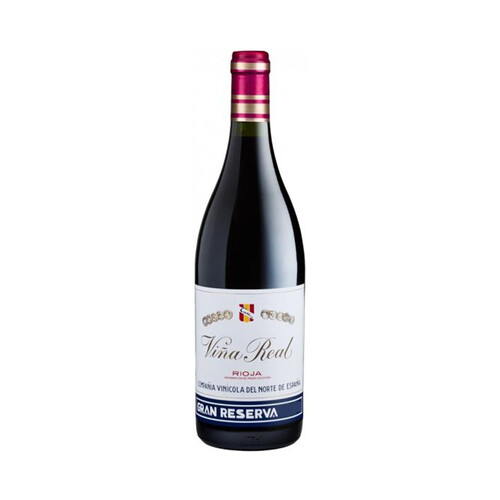 VIÑA REAL  Vino tinto gran reserva con D.O. Rioja VIÑA REAL botella de 75 cl.