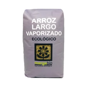 MARGABIO Arroz largo vaporizado de agricultura ecológica 1 kg.