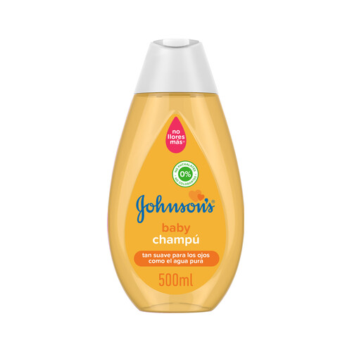 JOHNSON'S Champú ultra suave para un pelo brillante e hidratado JOHNSON´S Baby 500 ml.