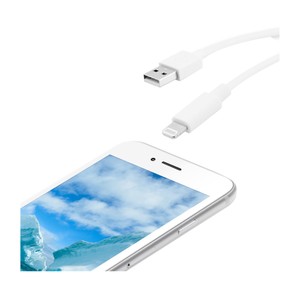 Imagen de Cable para Apple Usb- Lightning QILIVE, longitud 3m. (teléfono no incluido)