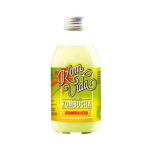 KOMVIDA Kambucha (bebida a partir de té) ecológica Kombujito 250 ml.