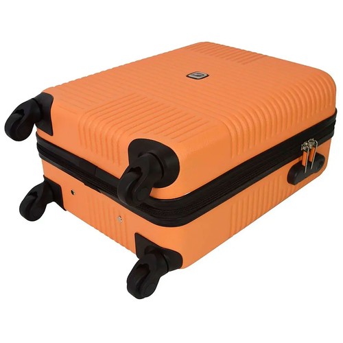 Maleta cabina tipo trolley talla S Rígida, 8 ruedas con cierre Zen