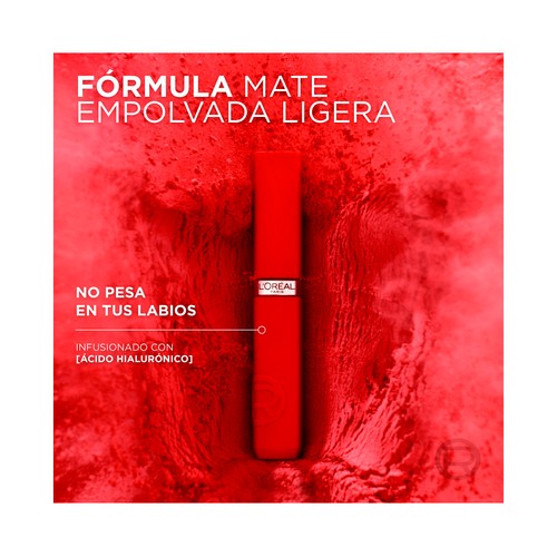 L´ORÉAL PARIS Le matte resistance  tono 230 Shopping spree Labial líquido con acabado mate de larga duración (16 h).