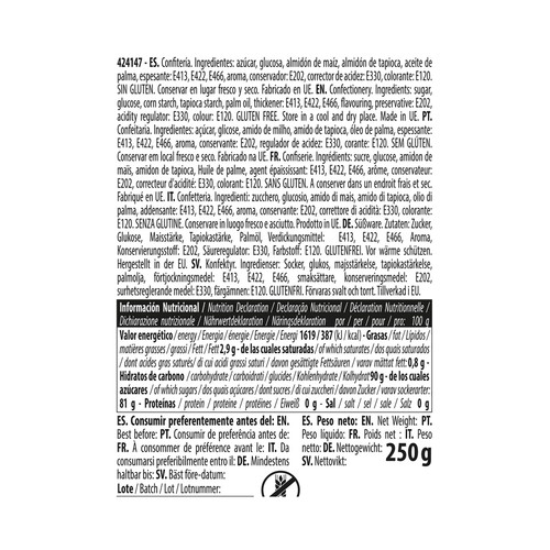 DEKORA Pasta de azúcar rosa 250 g.