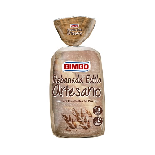 Pan estilo artesano BIMBO 550 g.