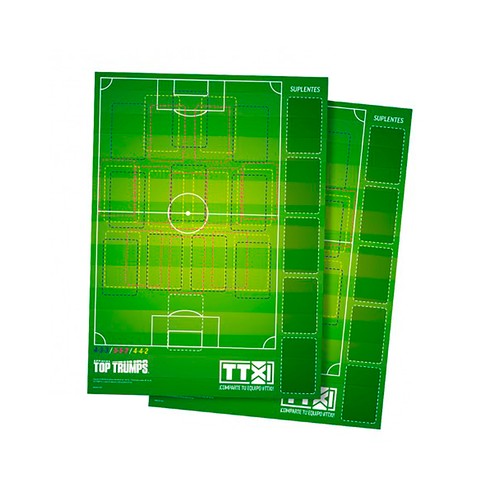 Juego de cartas Fútbol mundial - top 200 - Starter kit. TOPTRUMPS.