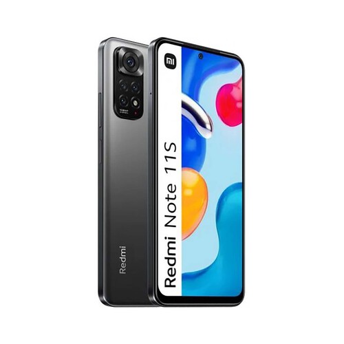 XIAOMI Redmi Note 11S gris grafito, 128GB + 6GB Ram, pantalla 16,3cm (6,43).