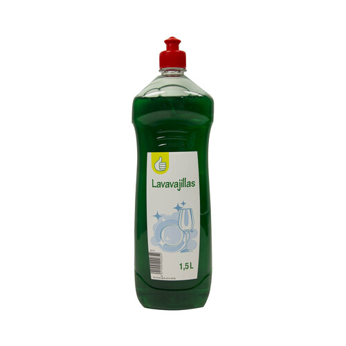 Detergente lavavajillas a mano PRODUCTO ECONÓMICO ALCAMPO 1,5 l.