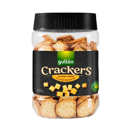 GULLÓN Crackers saladas sabor queso Cheddar GULLÓN 250 g.