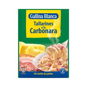 Imagen de GALLINA BLANCA Tallarines a la carbonara sobre de 143 g.