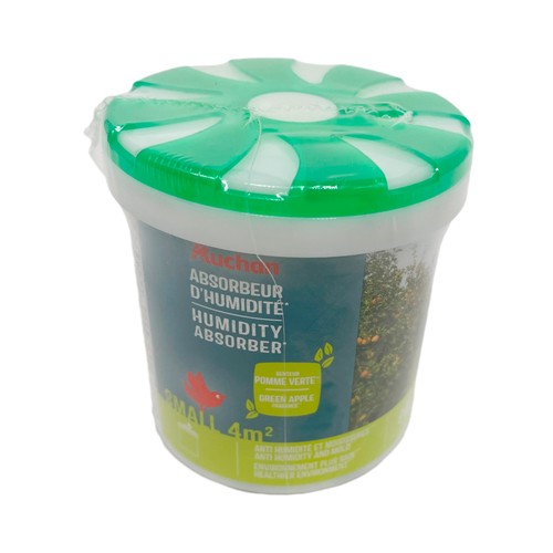 Absorbedor de humedad, aroma manzana, 90g, AUCHAN.