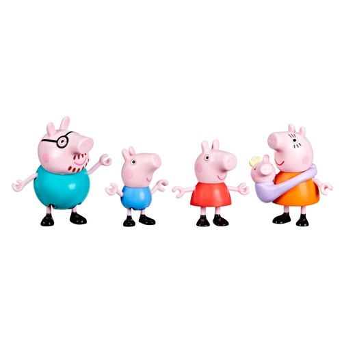 Peppa Pig Nuevo Pack Familiar 5 Figuras +3 Años HASBRO