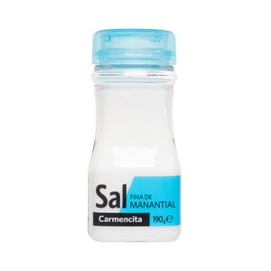 CARMENCITA Sal fina de mesa 200 g.