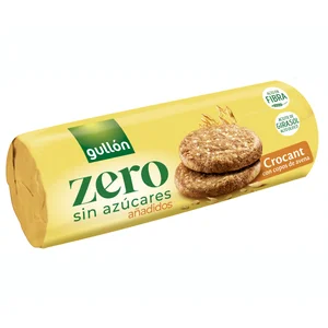 GULLON ZERO Galletas crocant 280 g.
