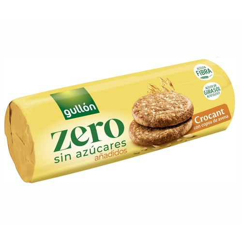 GULLON ZERO Galletas crocant 280 g.