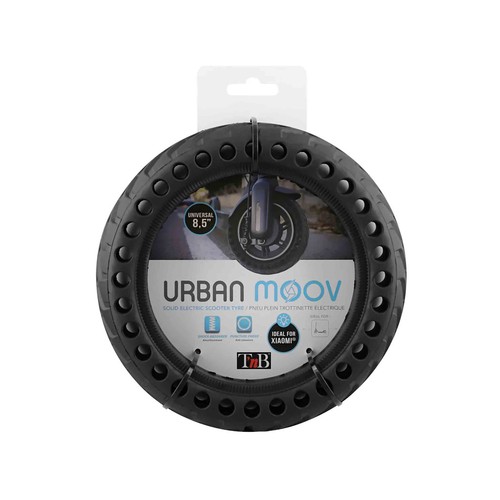 Neumático macizo para patinete eléctrico T´NB Urban Moov, diámetro 8,5 ".