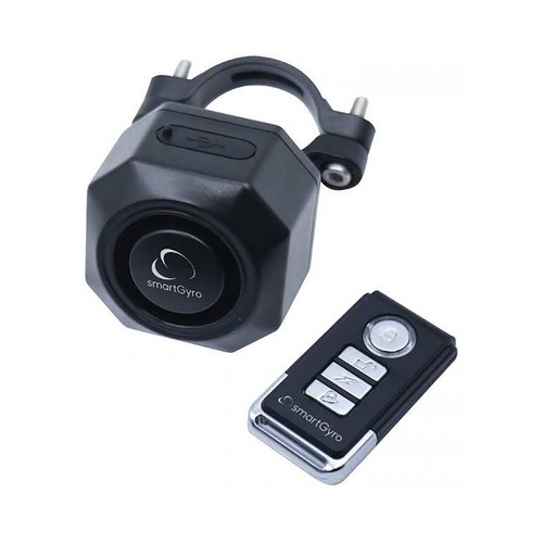 Alarma antirrobo universal Usb-c Negra (SG27-413) SMARTGYRO para patinetes eléctricos.