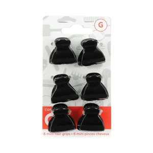 COSMIA Pinza de tamaño pequeño para cabello COSMIA 6 uds.