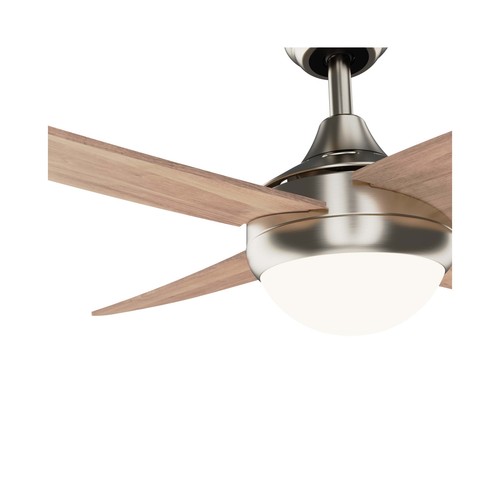 Ventilador de techo SULION Wipa Curvo, diámetro 105cm, motor DC, 4 palas revesibles, mando a distancia.