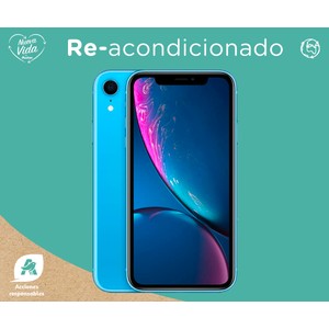 Apple iPHONE XR 128GB azul (REACONDICIONADO), pantalla 15,4cm (6,1