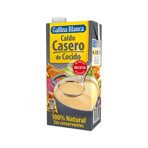 GALLINA BLANCA 100% Natural Caldo casero de cocido 1 l.