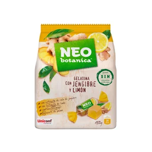NEO BOTÁNICA Gelatina con jengibre y limón (caramelos) 150 g.