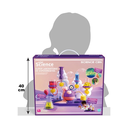 Súper Laboratorio de 8 a 14 Años SCIENCE CAN