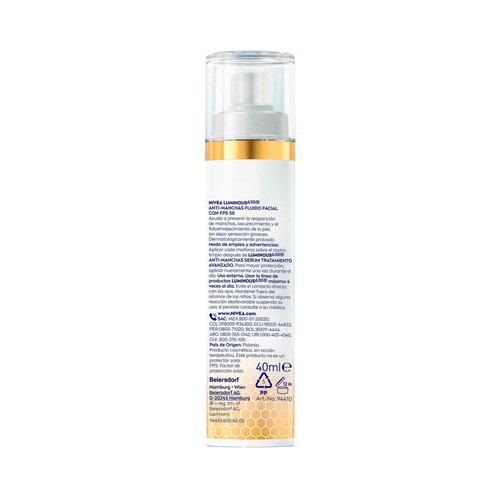 NIVEA Cellular luminous 630º Crema de día para la eliminación de las manchas de la piel con FPS 50 40 ml.