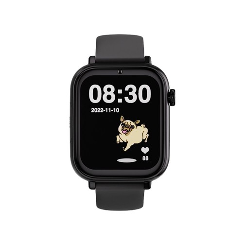 Smartwatch SAVEFAMILY SaveWatch Plus, Esfera Negra, Correa de Silicona Black".
