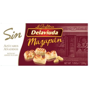 Imagen de DELAVIUDA Mazapán sin azúcares añadidos 200 g.