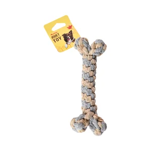 PRODUCTO ALCAMPO Huieso de cuerda de 20 cm. (juguete para perro).